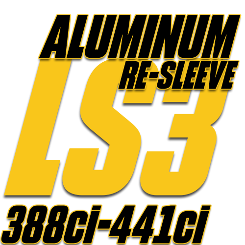 LS Hot Rod Series - LS3 Crate Engines GM Re-Sleeve (Aluminum)