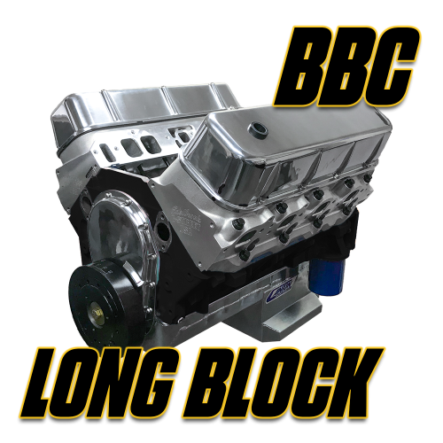 582ci Big Block - 582 Long Block Engines (No Intake, Ignition or Pulleys)