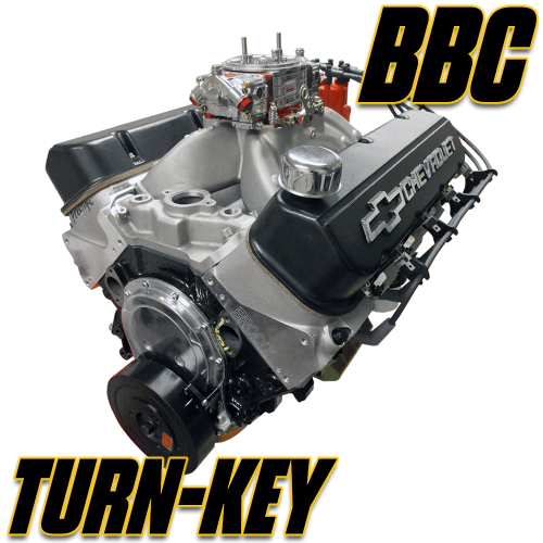 Chevy Big Block Hot Rod Series - 489 Turn-Key Engines (Complete No Pulleys)