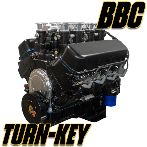 582ci Big Block - 582 Turn-Key Engines (Complete No Pulleys)