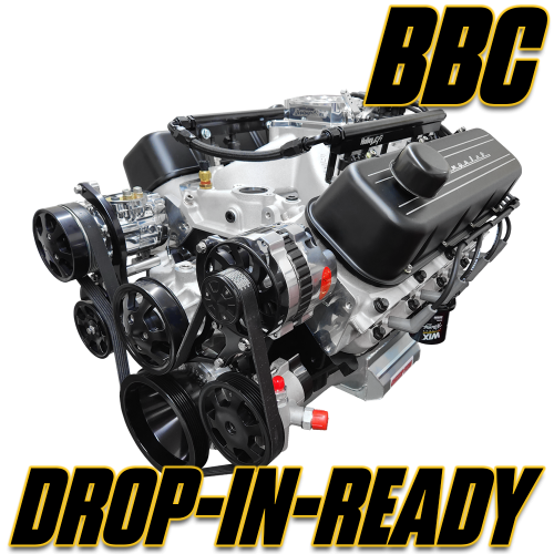 582ci Big Block - 582 Drop-in-Ready Engines (Complete with Pulleys)