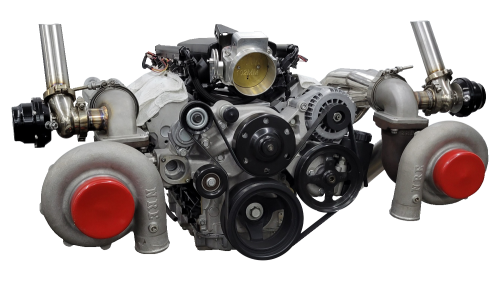 Prestige Motorsports - 408-421 CHEVY LS LQ9 CRATE ENGINE TWIN-TURBOCHARGED DROP-IN-READY