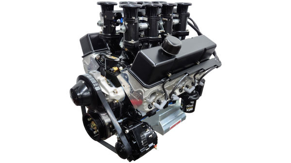 Prestige Motorsports - 383CI SMALL BLOCK CHEVY CRATE ENGINE DROP-IN-READY BORLA STACK INJECTED
