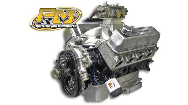 Prestige Motorsports - 521 FORD BIG BLOCK HR CRATE ENGINE CARBURETED TURNKEY