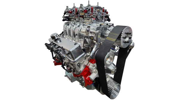 Prestige Motorsports - 383 CHEVY SMALL BLOCK CRATE ENGINE BDS 6-71 SUPERCHARGED DROP-IN-READY