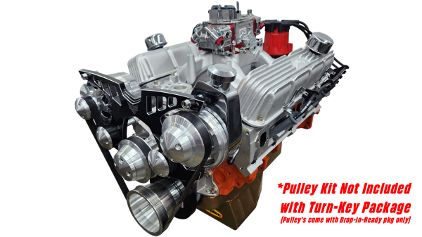 Prestige Motorsports - 408 MOPAR SMALL BLOCK HR CRATE ENGINE CARBURETED TURNKEY