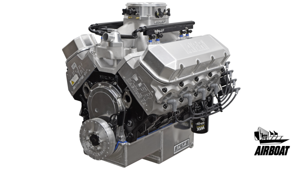 Prestige Motorsports - 582 CHEVY BIG BLOCK CRATE ENGINE FUEL INJECTED AIRBOAT TURNKEY