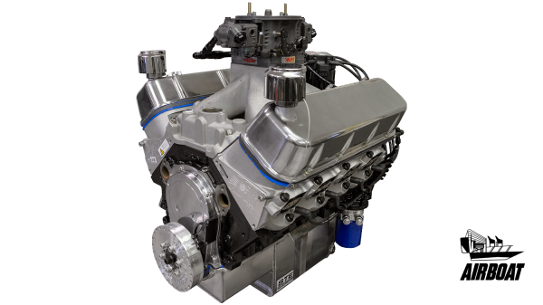 Prestige Motorsports - 489 CHEVY BIG BLOCK CRATE ENGINE CARBURETED AIRBOAT TURNKEY