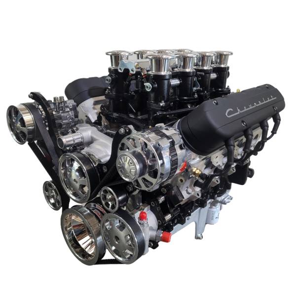 Prestige Motorsports - 408 CHEVY LS CRATE ENGINE BORLA STACK INJECTED DROP-IN-READY