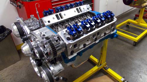 Prestige Motorsports - 408 MOPAR SMALL BLOCK HR CRATE ENGINE CARBURETED TURNKEY - Image 4