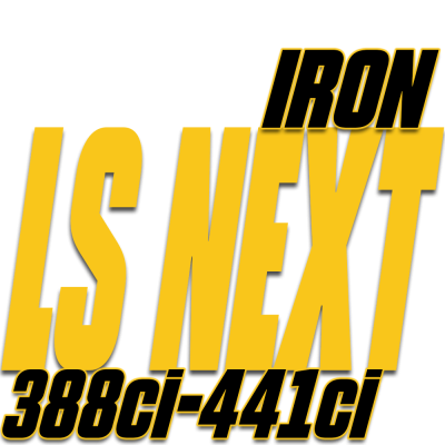 Chevy LS Engines - LS Iron Block Engines - Dart LS Next Crate Engines (Iron)