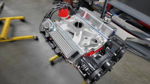 Prestige Motorsports - 383CI SMALL BLOCK CHEVY CRATE ENGINE DROP-IN-READY CARBURETED - Image 4