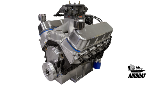 489 CHEVY BIG BLOCK CRATE ENGINE CARBURETED AIRBOAT TURNKEY