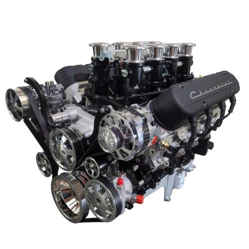 408 CHEVY LS CRATE ENGINE BORLA STACK INJECTED DROP-IN-READY